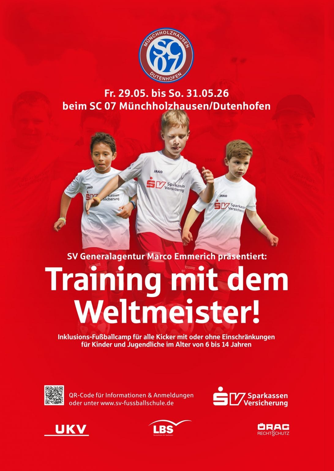 Plakat SV Fußballschule